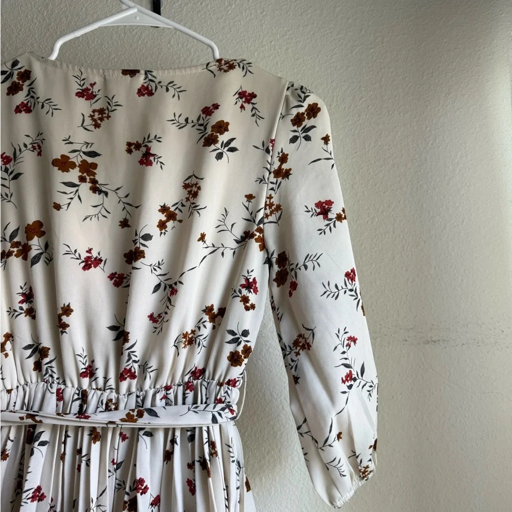 Roolee Floral Wrap Dress midi XXS - Picture 5 of 6